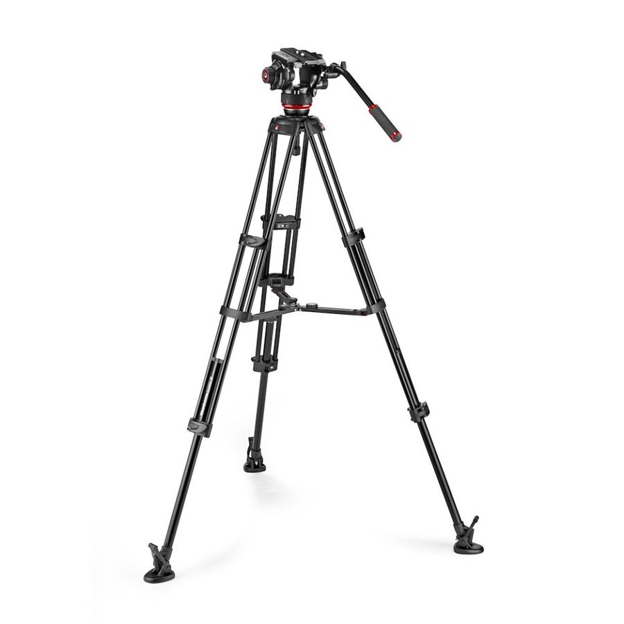 Manfrotto 504X Head w/Twin Leg Alu MS