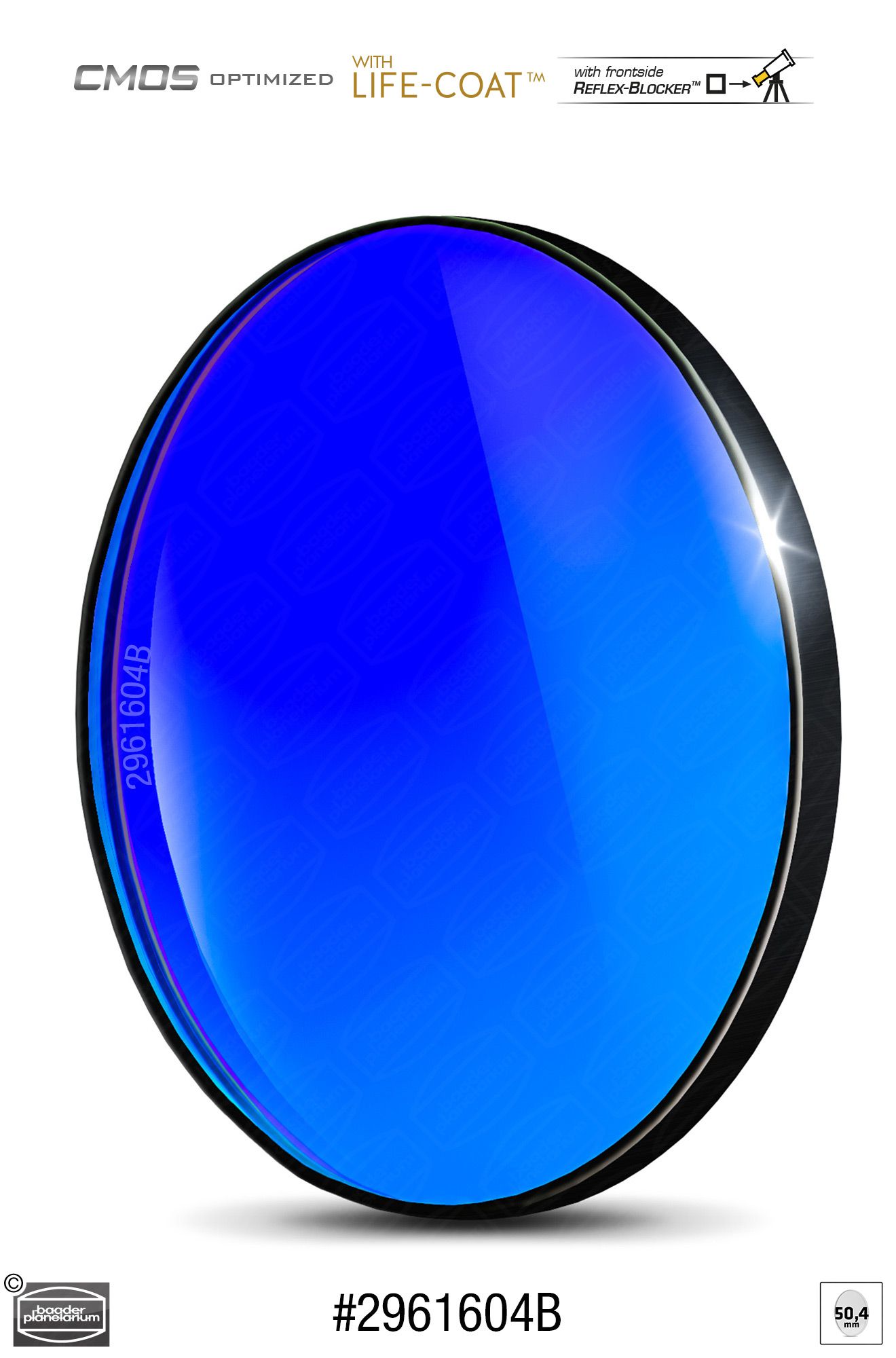 RGB-G 50.4mm Filter  CMOS-optimized