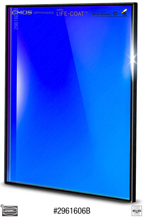 RGB-B 65x65mm Filter  CMOS-optimized