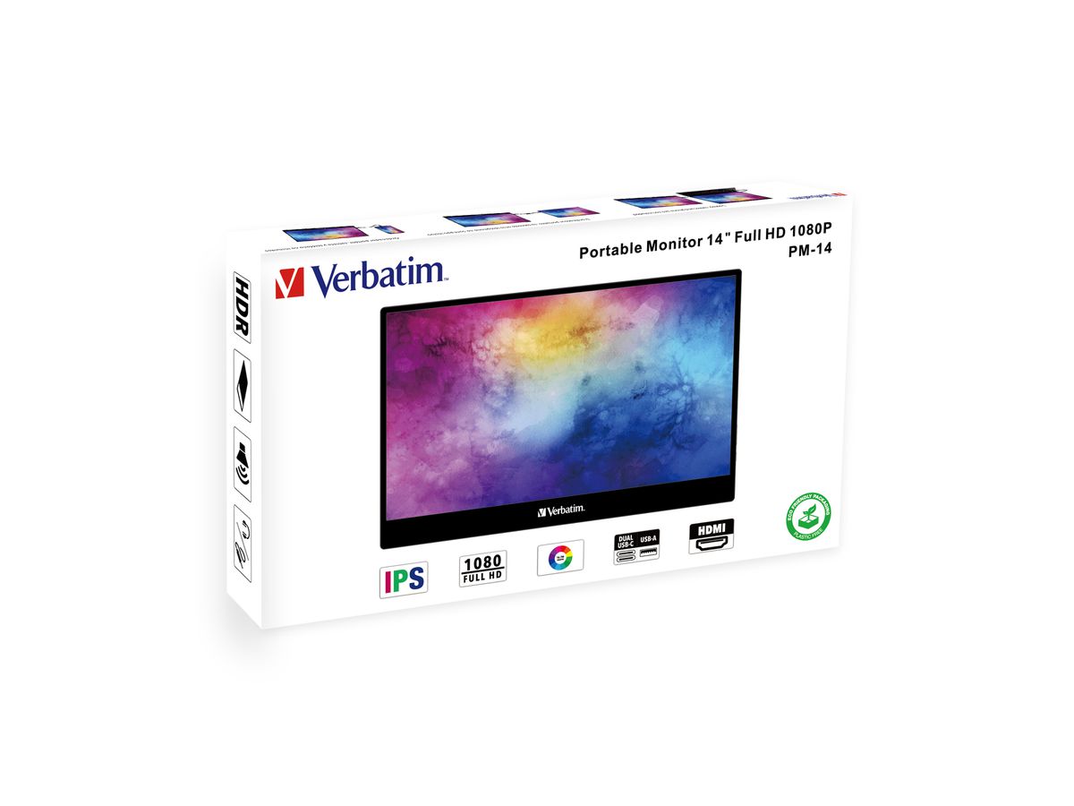 Verbatim Portable Monitor 14'