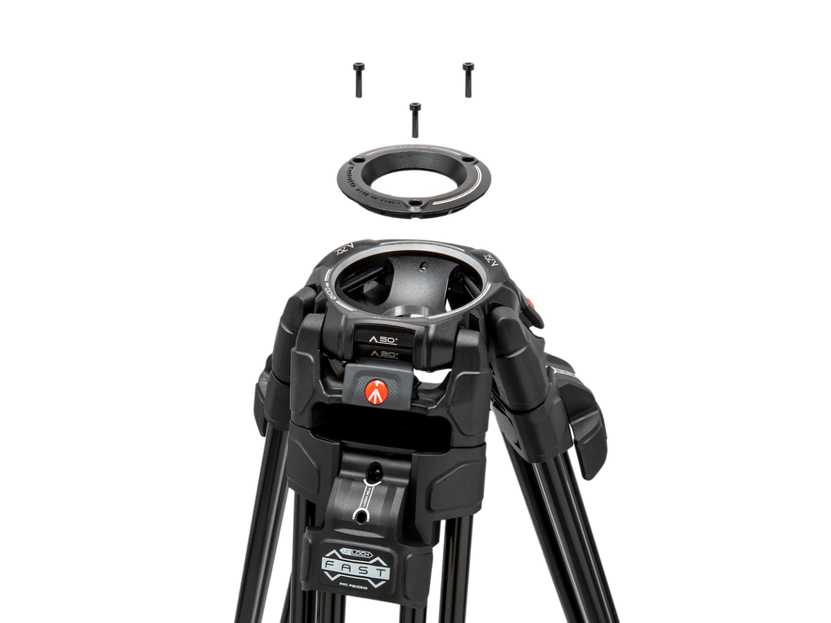 Manfrotto 526 Head w/645 Fast Twin Alu