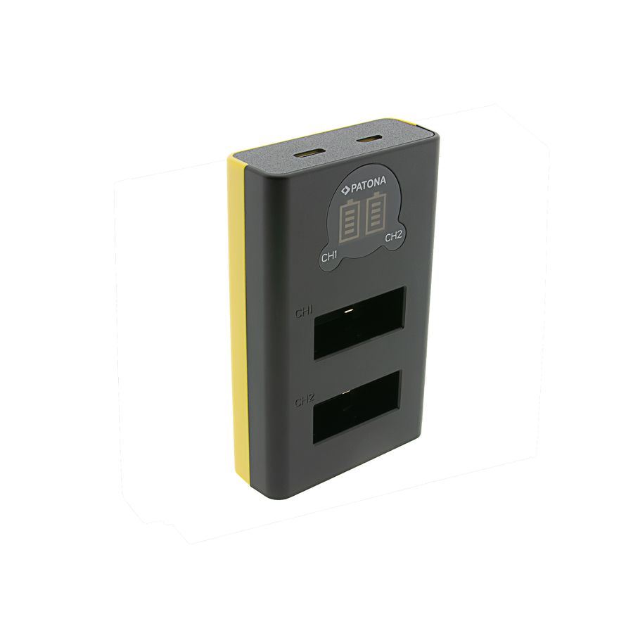 Patona Chargeur Dual USB Gopro Hero 10