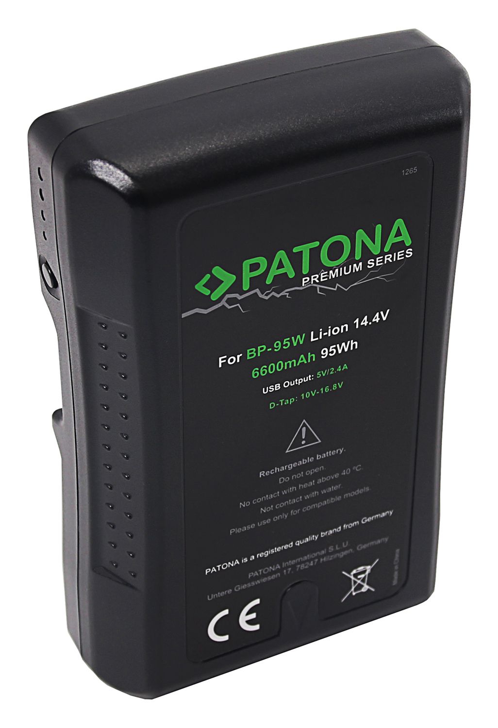 Patona Premium Batterie Sony BP-95WS