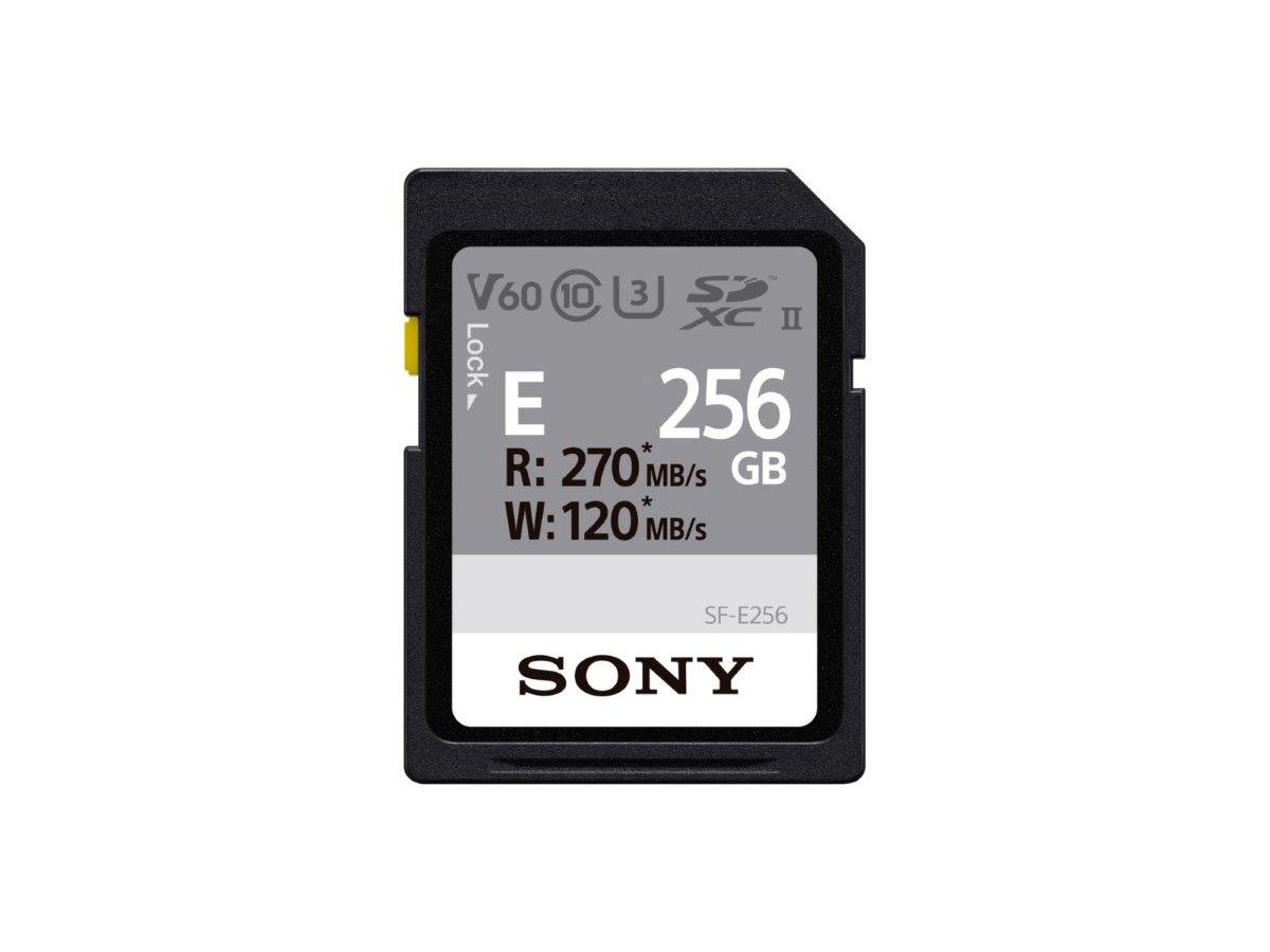 Sony SF-E SDXC 256GB UHS-II 270MBs