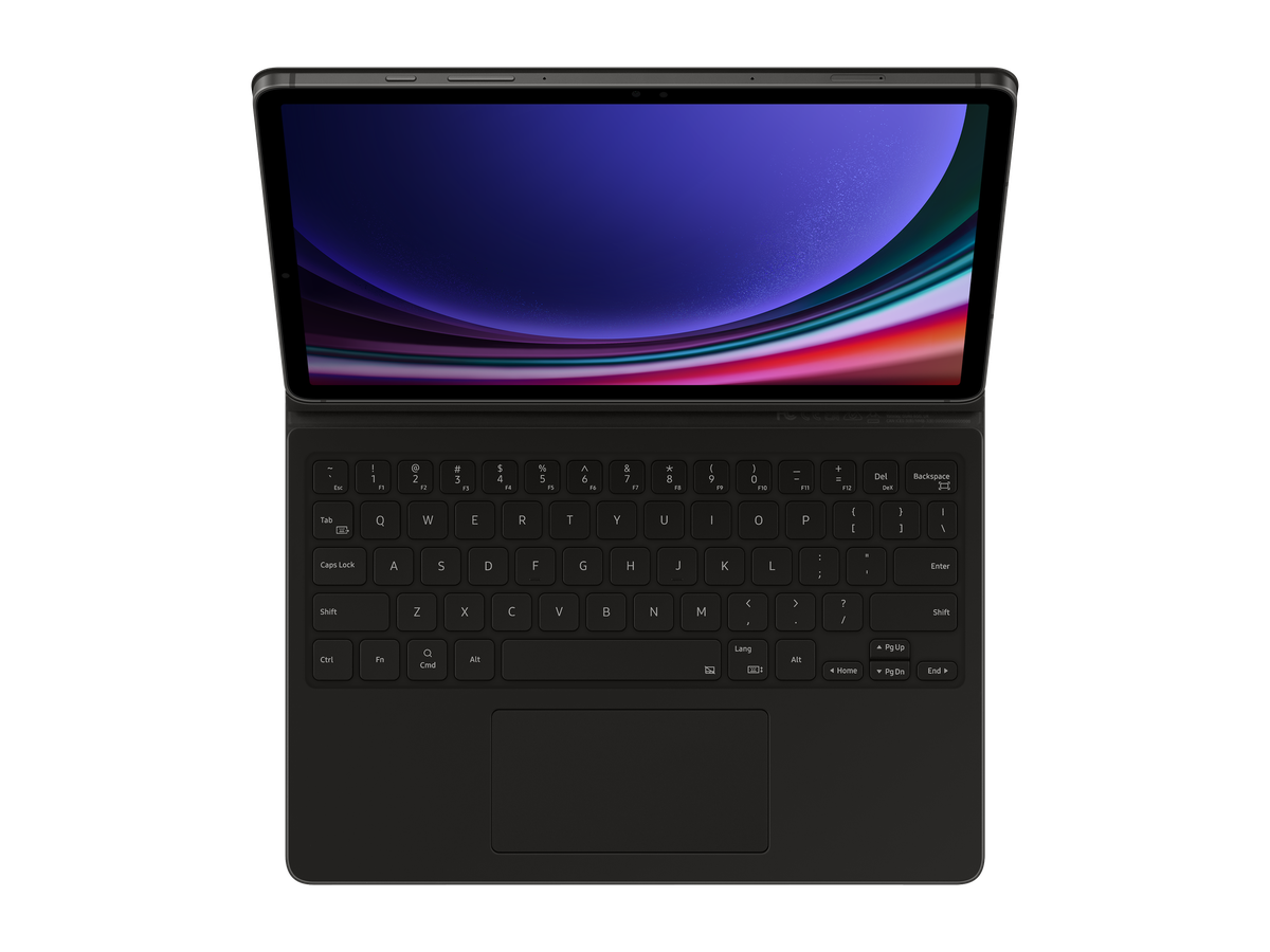 Samsung Tab S9 Book Cover Keyboard (WW) Black
