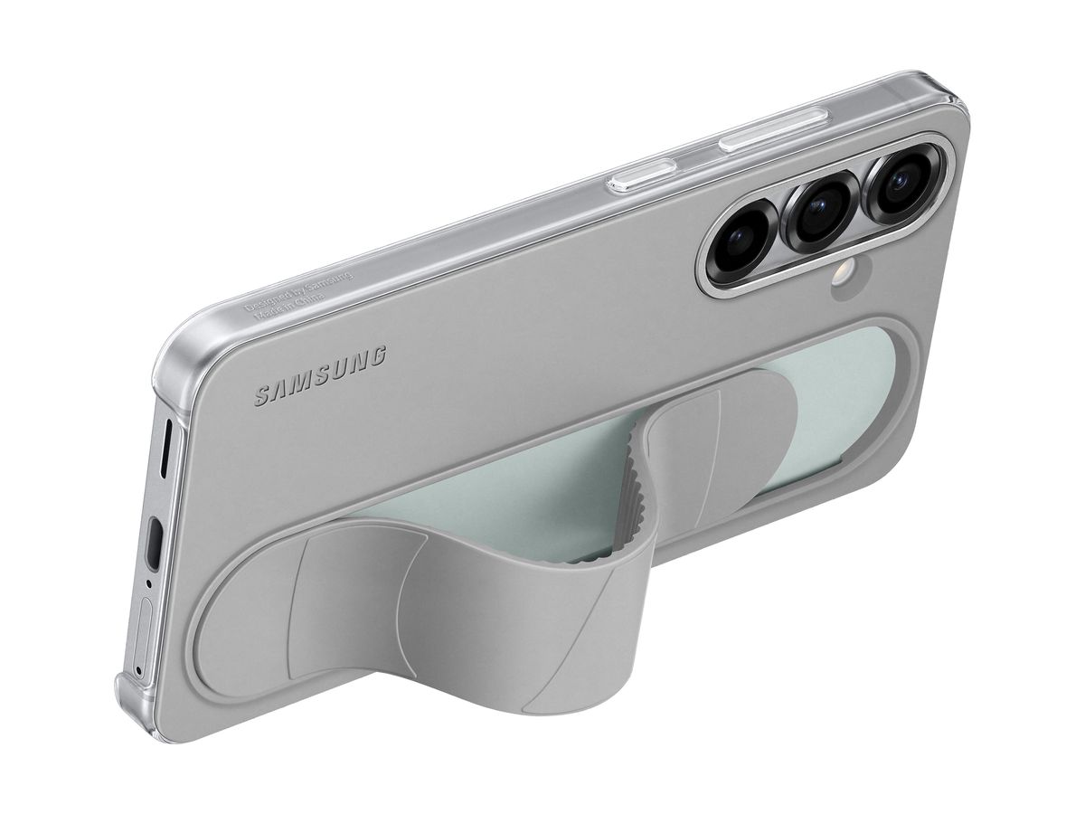 Samsung S25 Standing Grip Case Gray