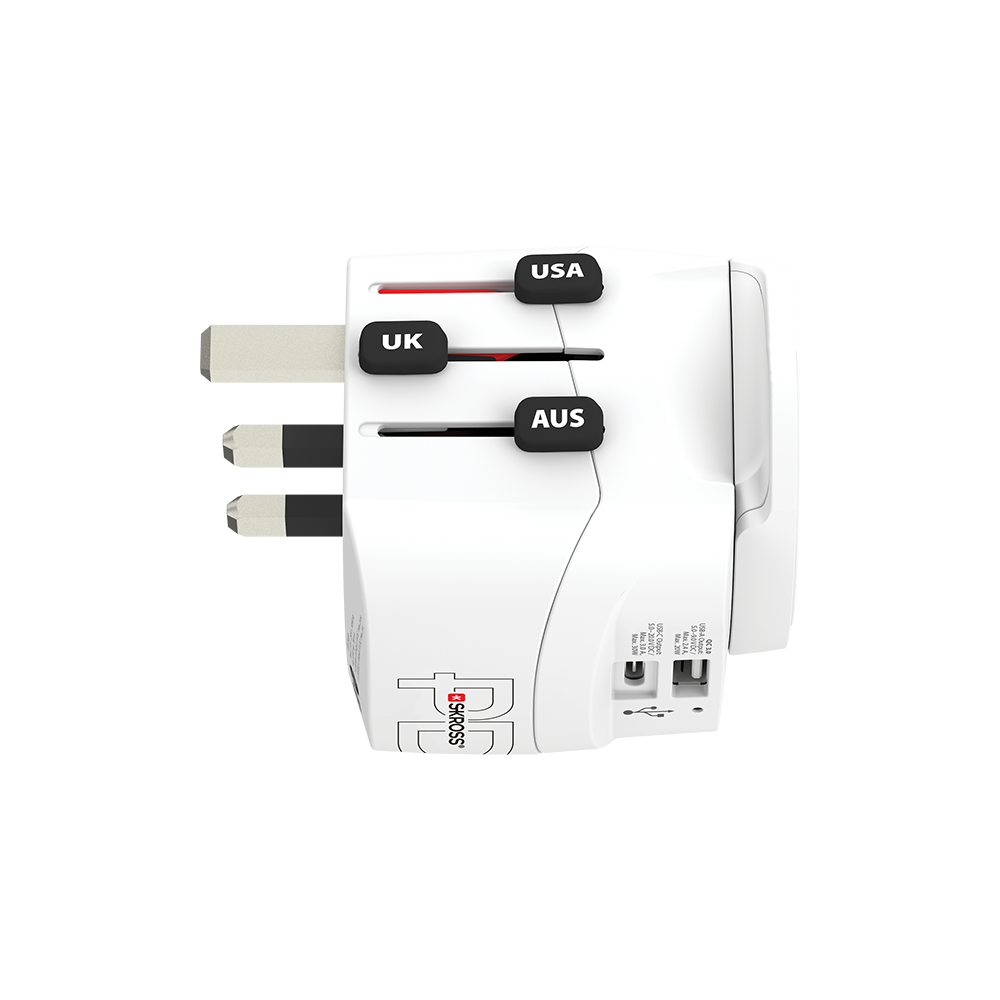 Skross PRO Light USB AC30PD World