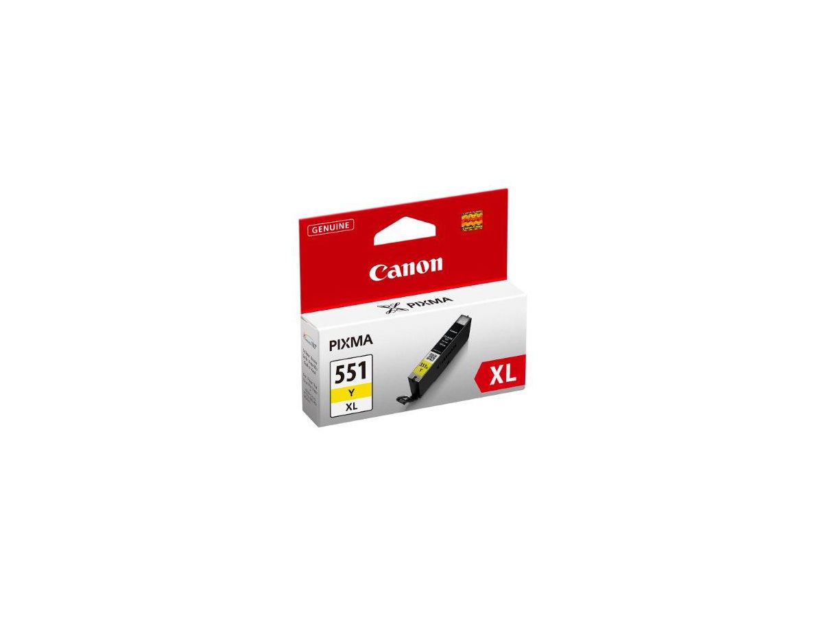 Canon  CLI-551Y Cartridge Yellow XL