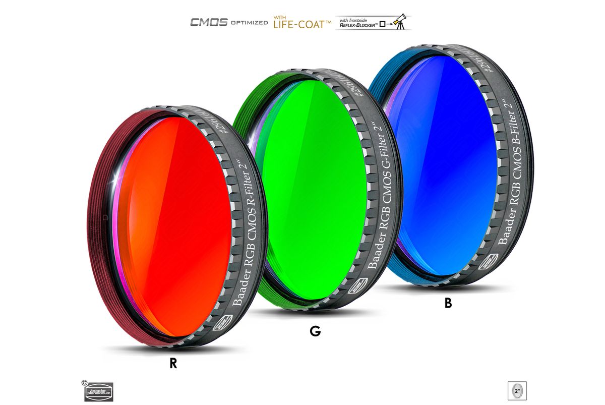 RGB 2" Filterset  CMOS-optimized