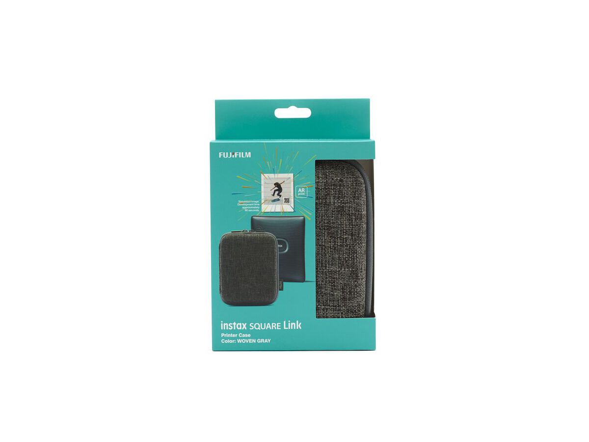 Instax SQ Link Printer Case Woven Gray