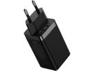 Baseus GaN5 Pro 3 Port Charger 65W Black