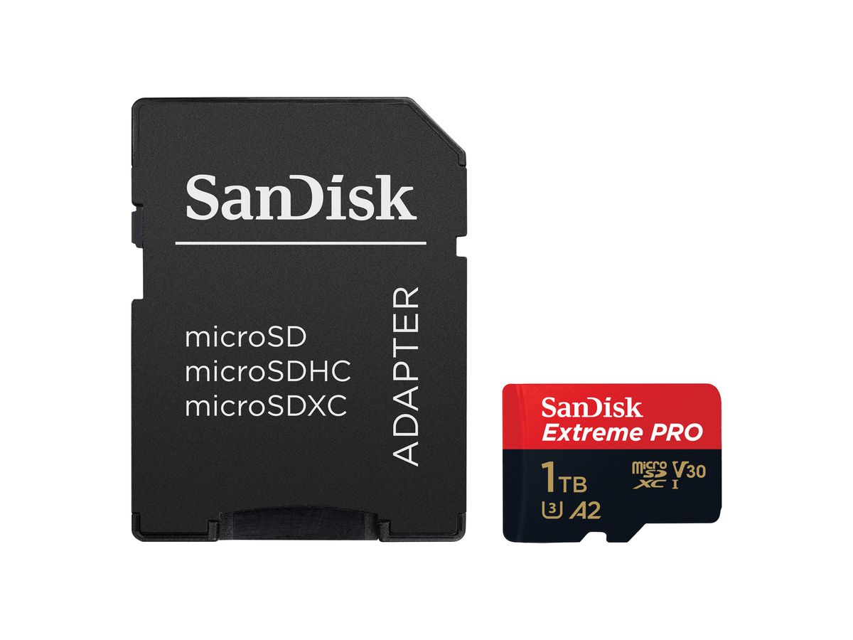 SanDisk ExtremePro 200MB/s microSDXC 1TB