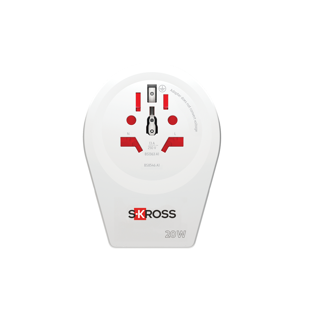 Skross World to CH/IT/BRA USB AC20PD