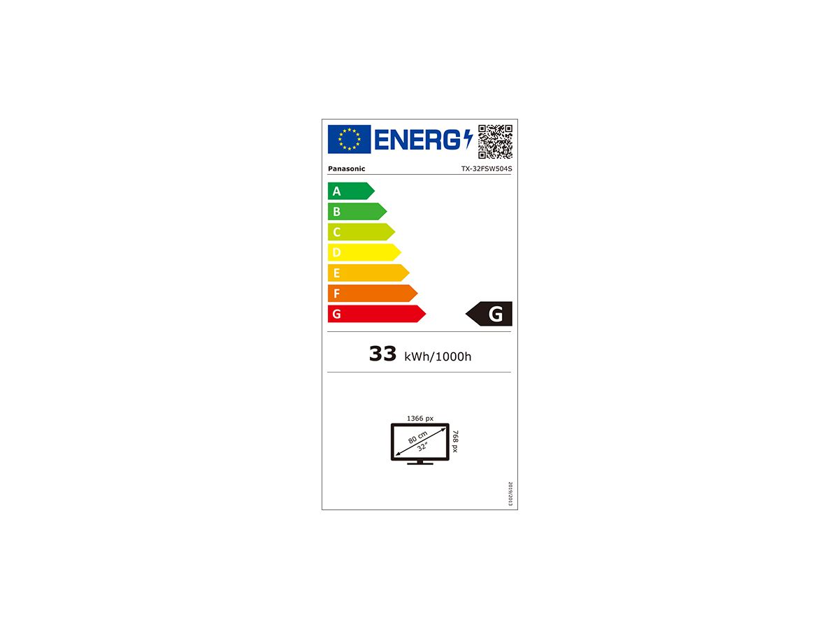 Panasonic 32" LED HD Ready TV 32FSW504S