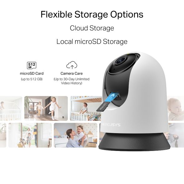 Mercusys 2K Home Security Wi-Fi Camera