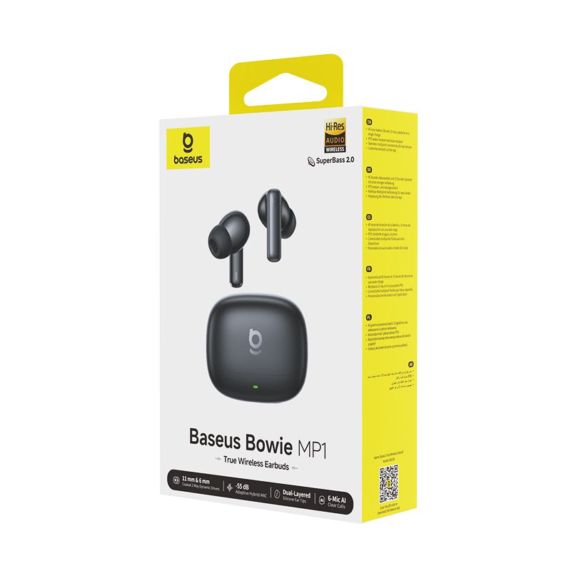 Baseus Bowie MP1 TWS Earbuds Black