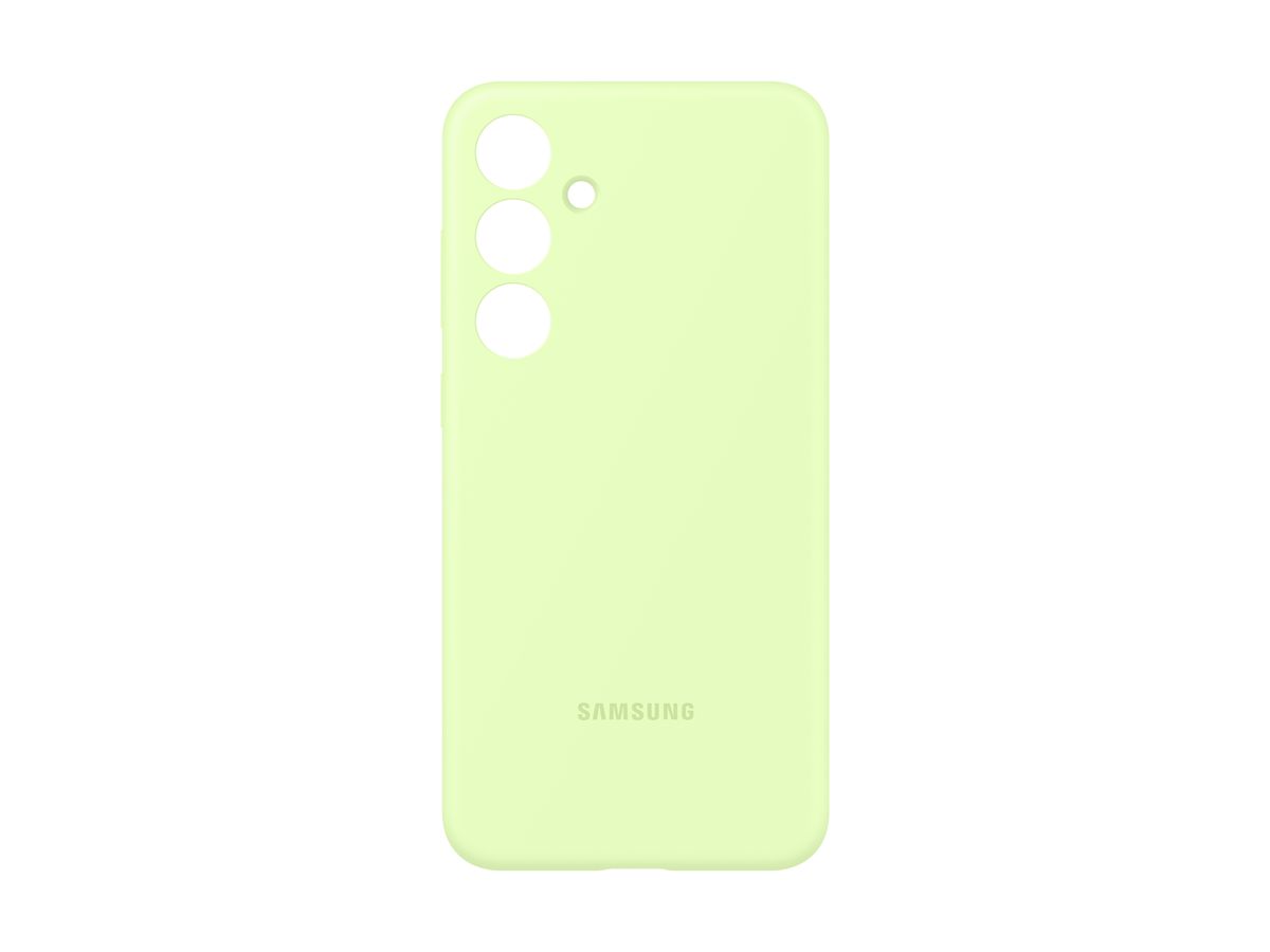 Samsung S24+ Silicone Case Light Green