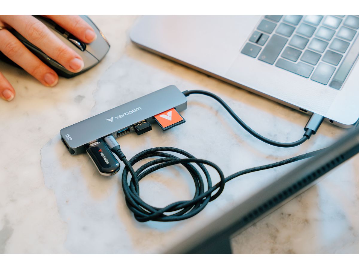 Verbatim 7 in 1 USB-C Multiport Hub
