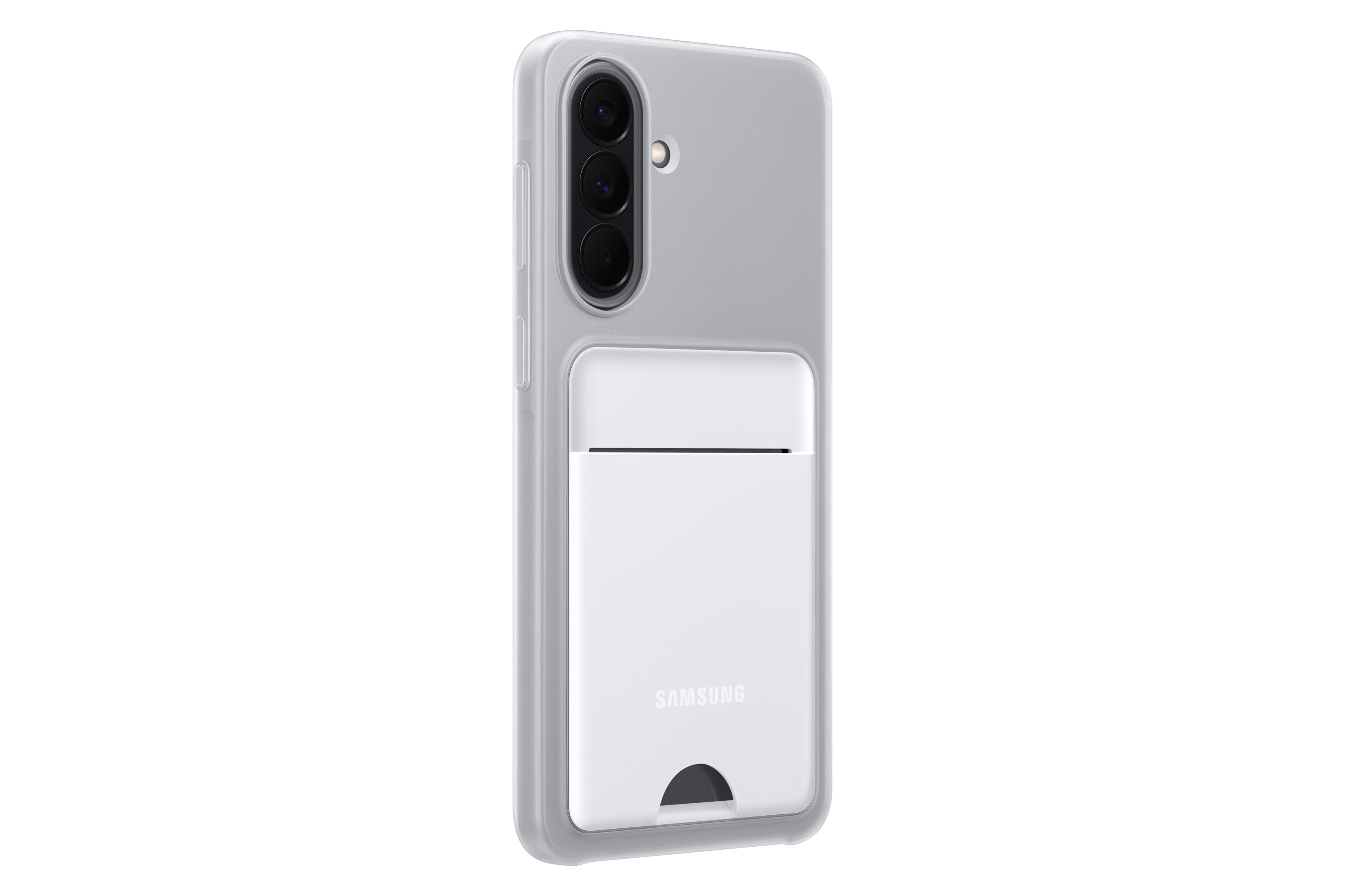 Samsung A57 Card Slot Case Light Gray