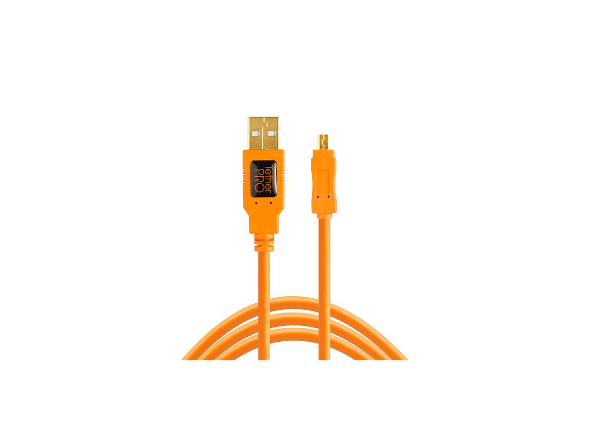 TetherPro USB 2.0 to Mini-B 8Pin 4.6m O