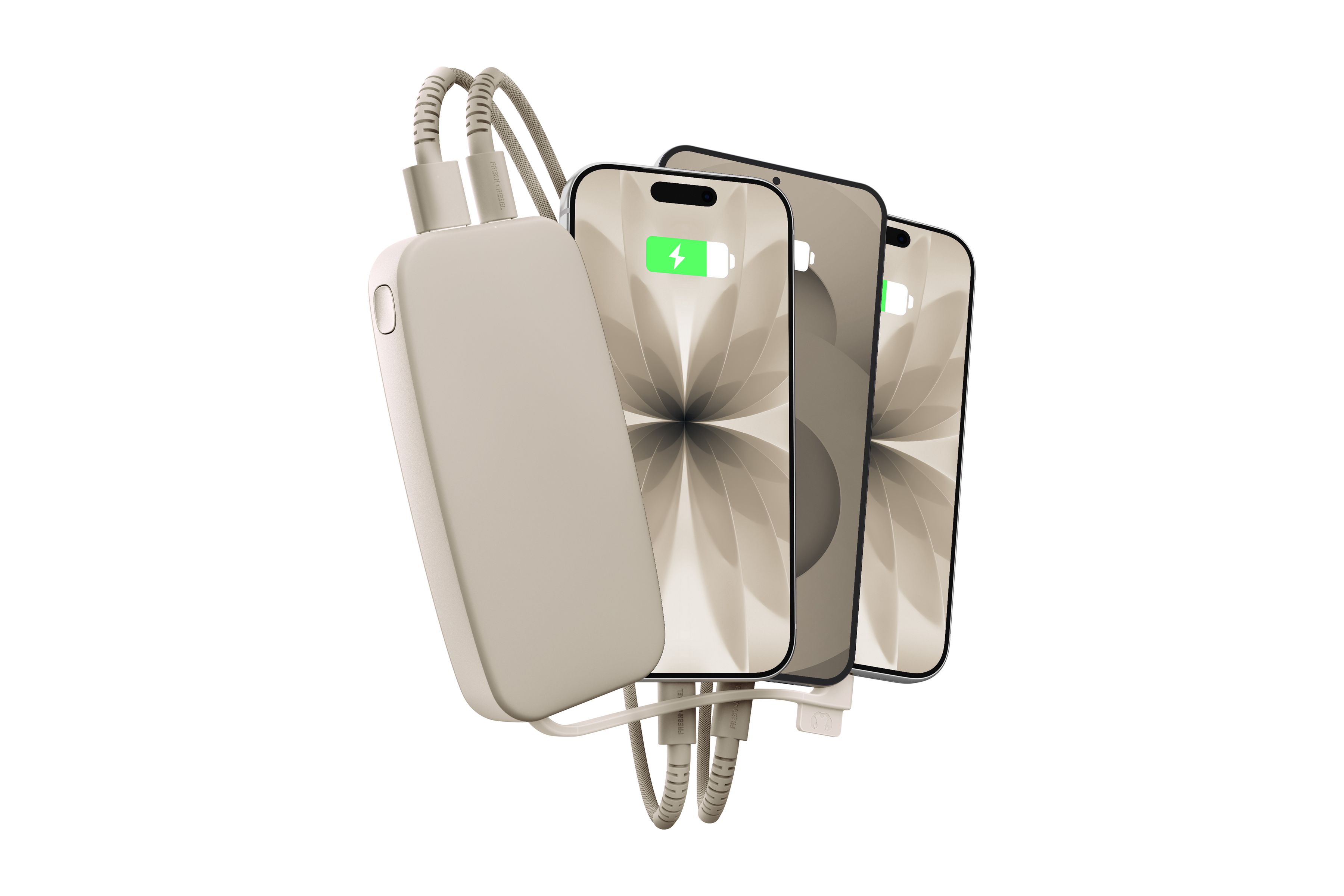 Fresh 'n Rebel Powerbank 12000 mAh Sand