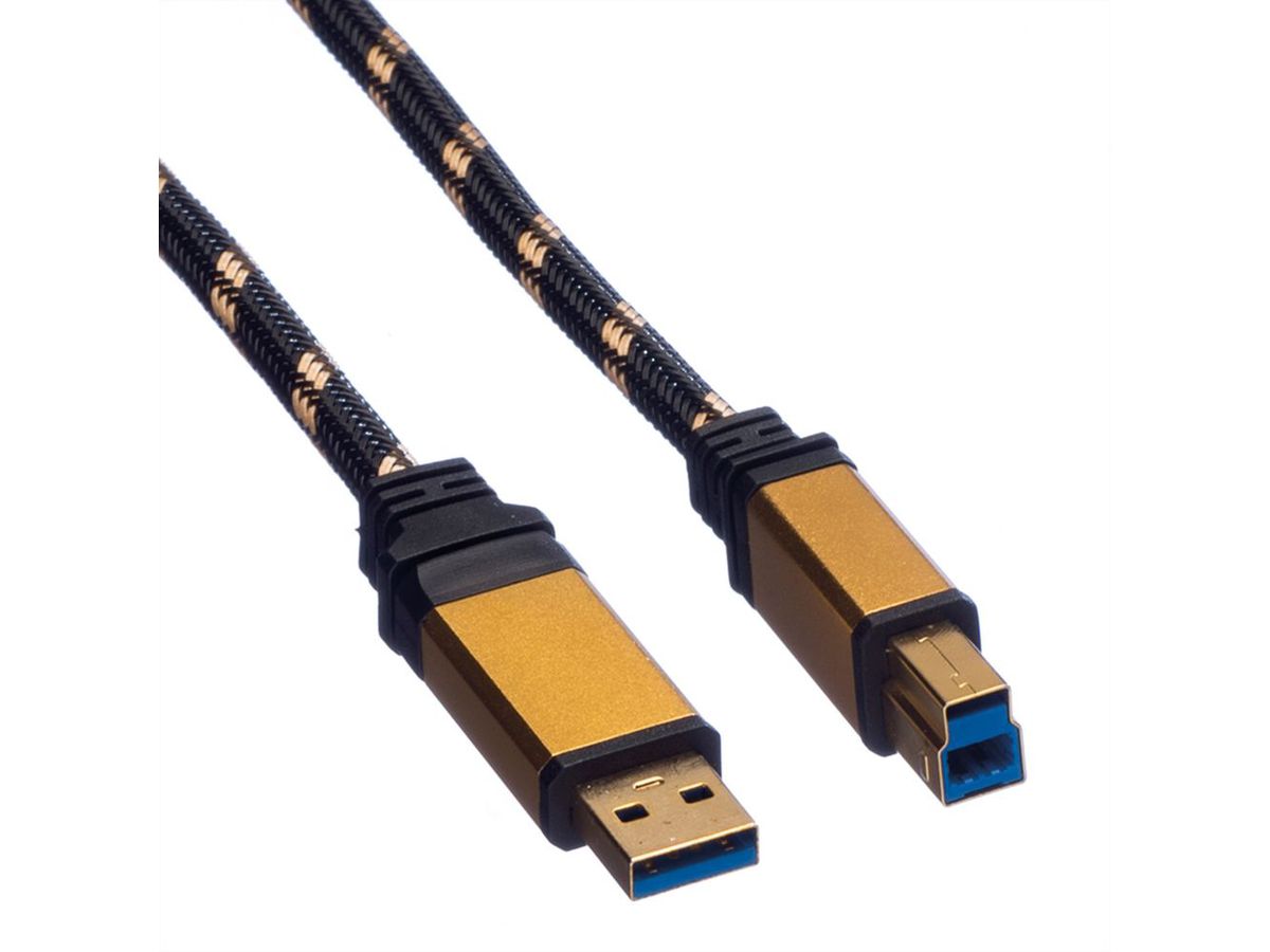 Roline Gold USB 3.0 / Typ A-B (3.0m)