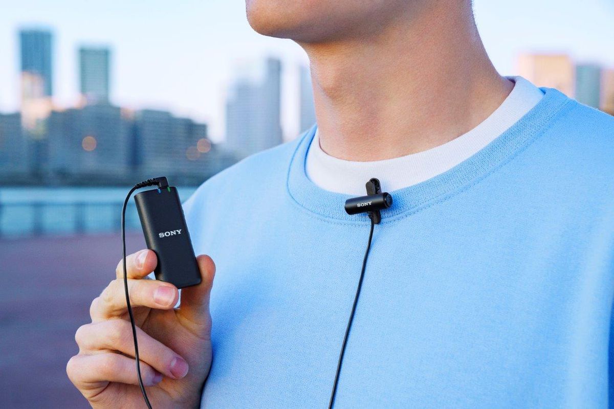 Sony ECMLV1 Lavalier Microphone