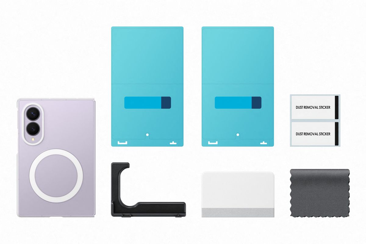 Samsung Fold 8 Clear Magnet Case Transpa