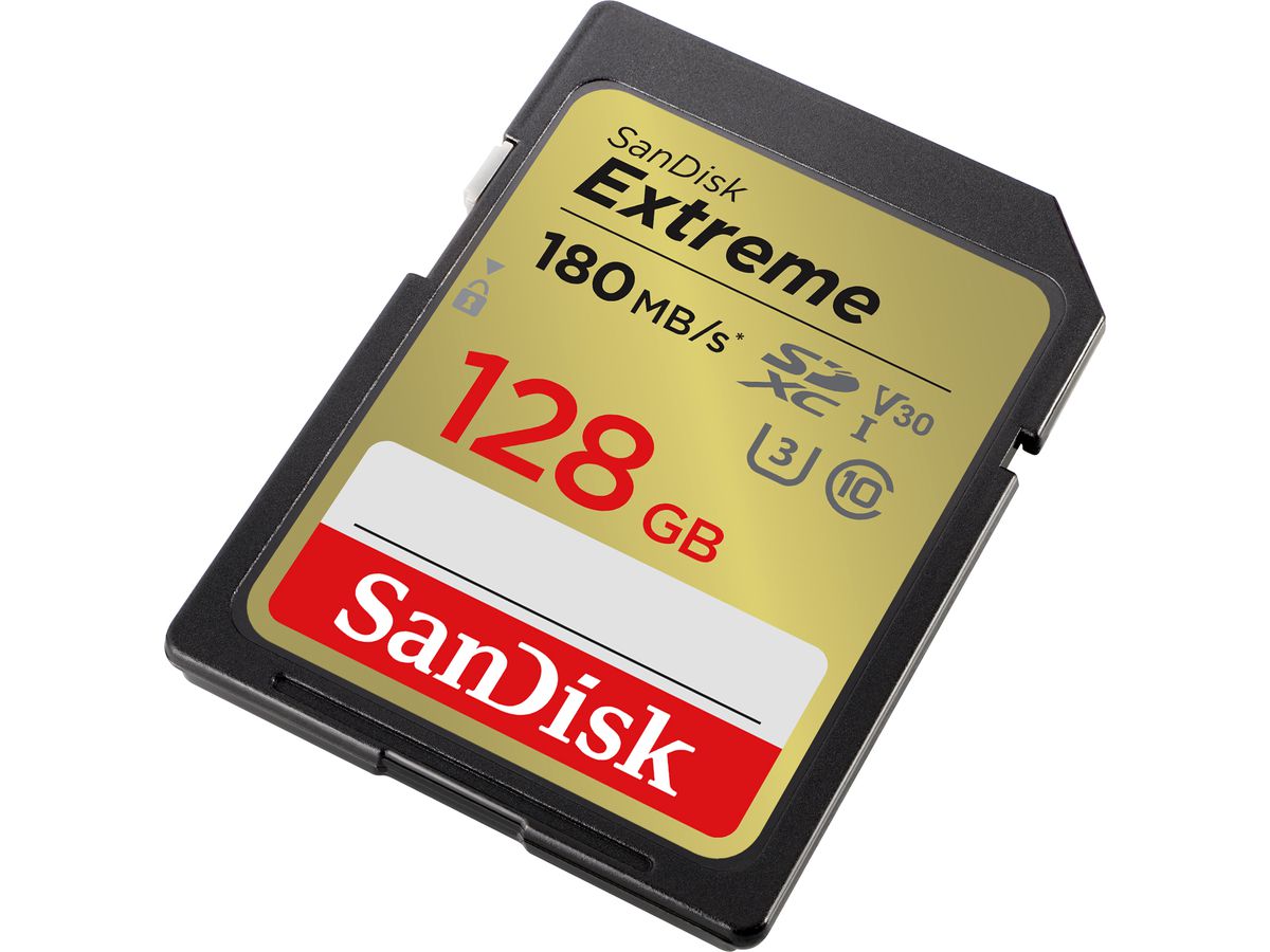 SanDisk Extreme 180MB/s SDXC 128GB