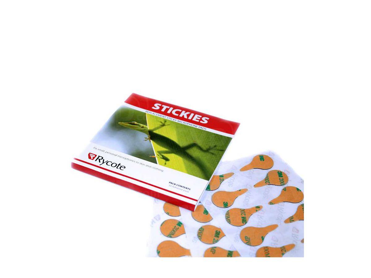 Rycote Pack of 100 Stickies, 100 Uses