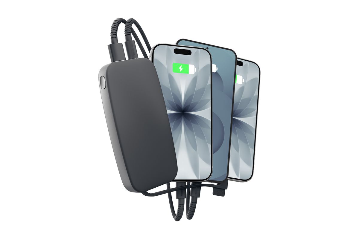 Fresh 'n Rebel Powerbank 12000 mAh Grey