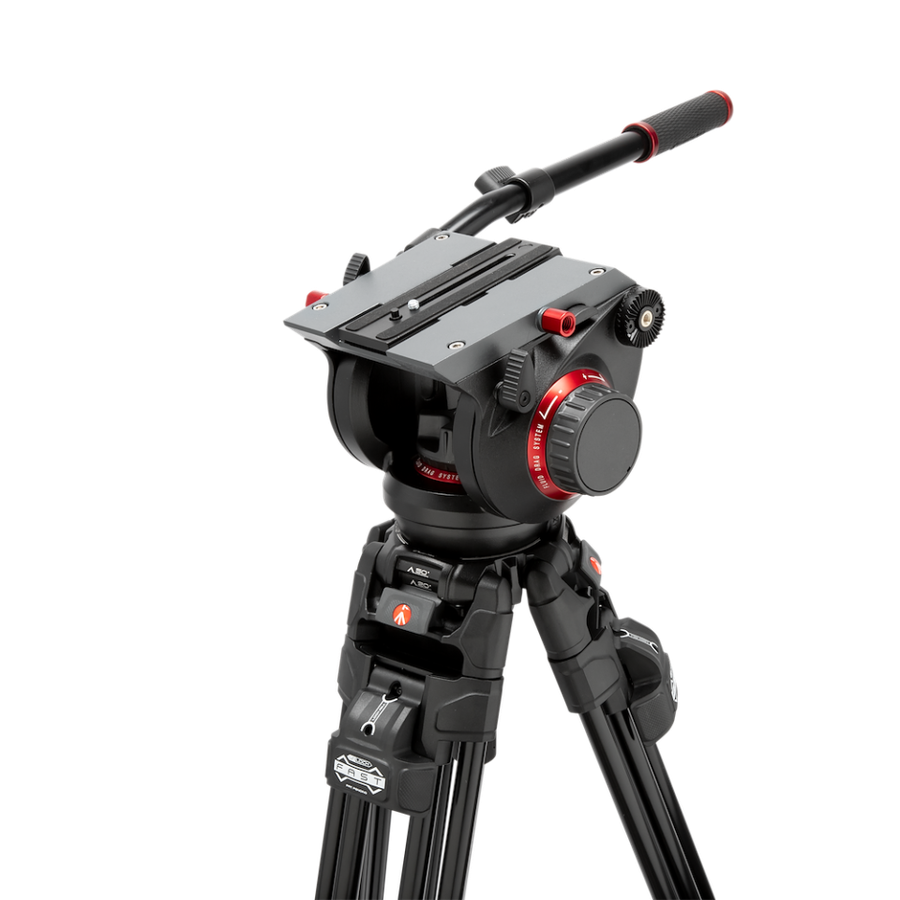 Manfrotto 509 Head w/645 Fast Twin Alu