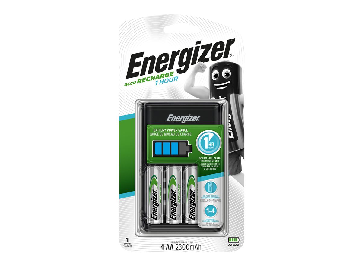 Energizer 1 Hour-Ladegerät incl.4xAA