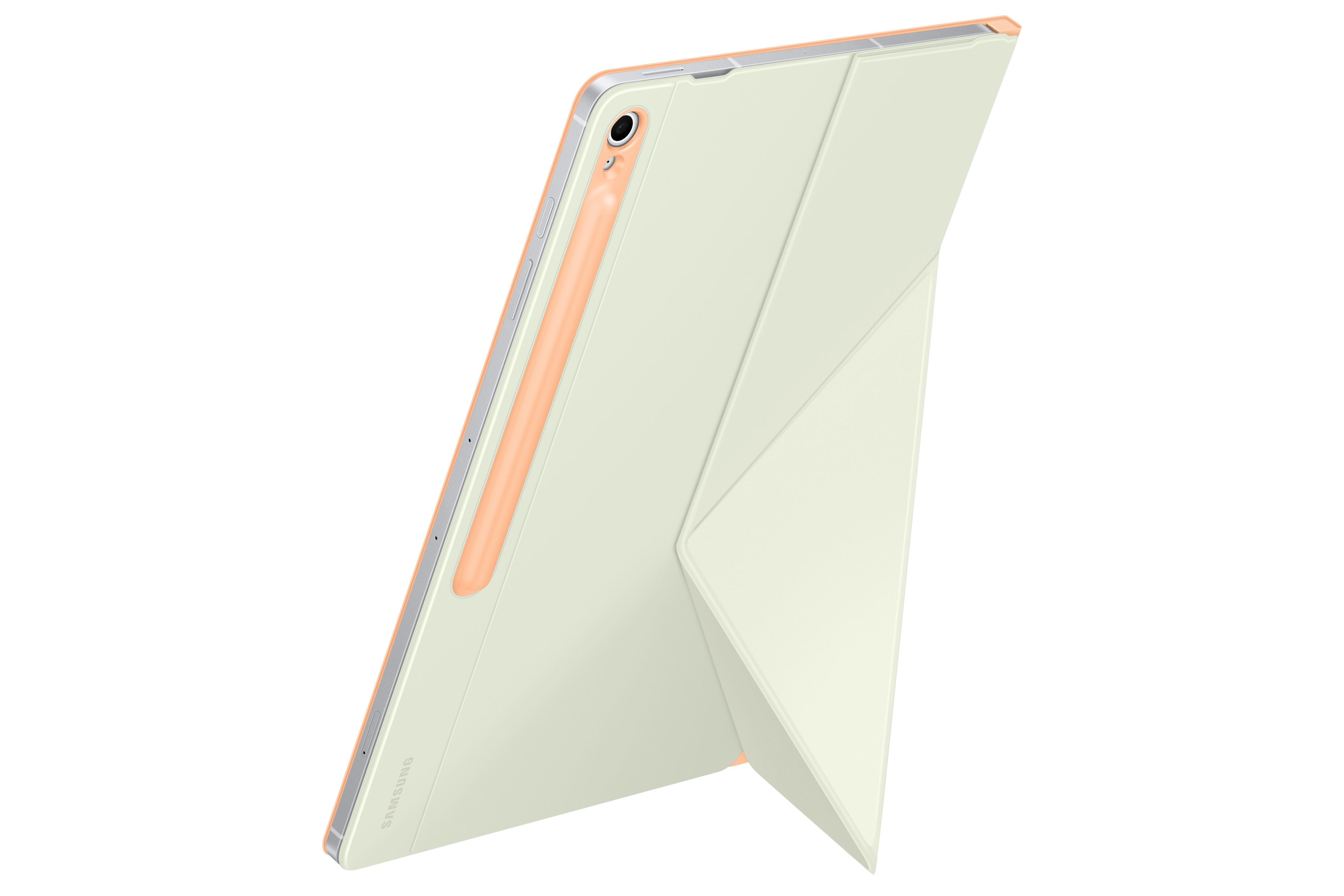 Samsung Tab S10FE+ Book Cover Orange