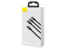 Baseus USB-C 3-in-1 Cable 1.5m Black