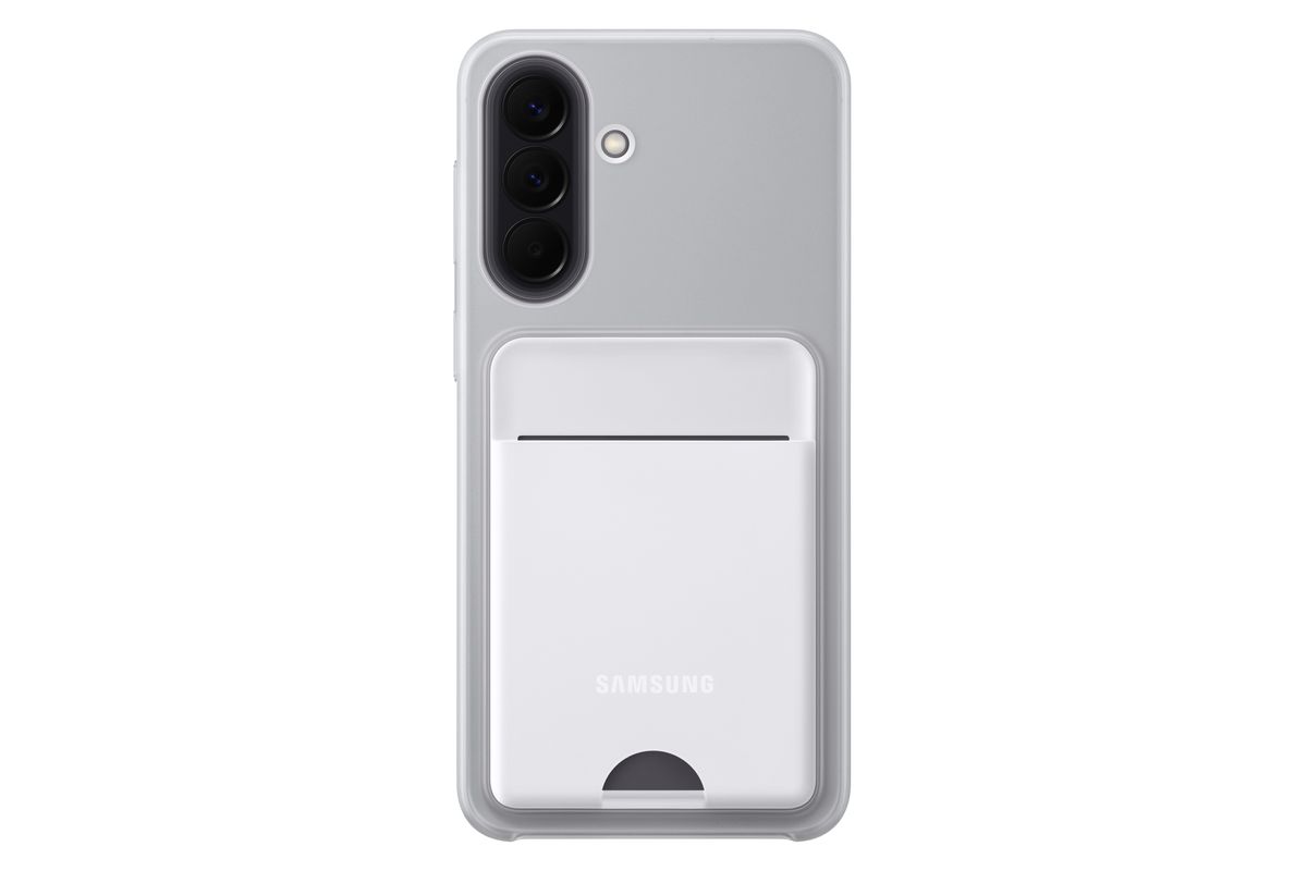 Samsung A57 Card Slot Case Light Gray