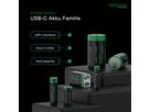 Patona Premium Akku 2x LR14 USB-C