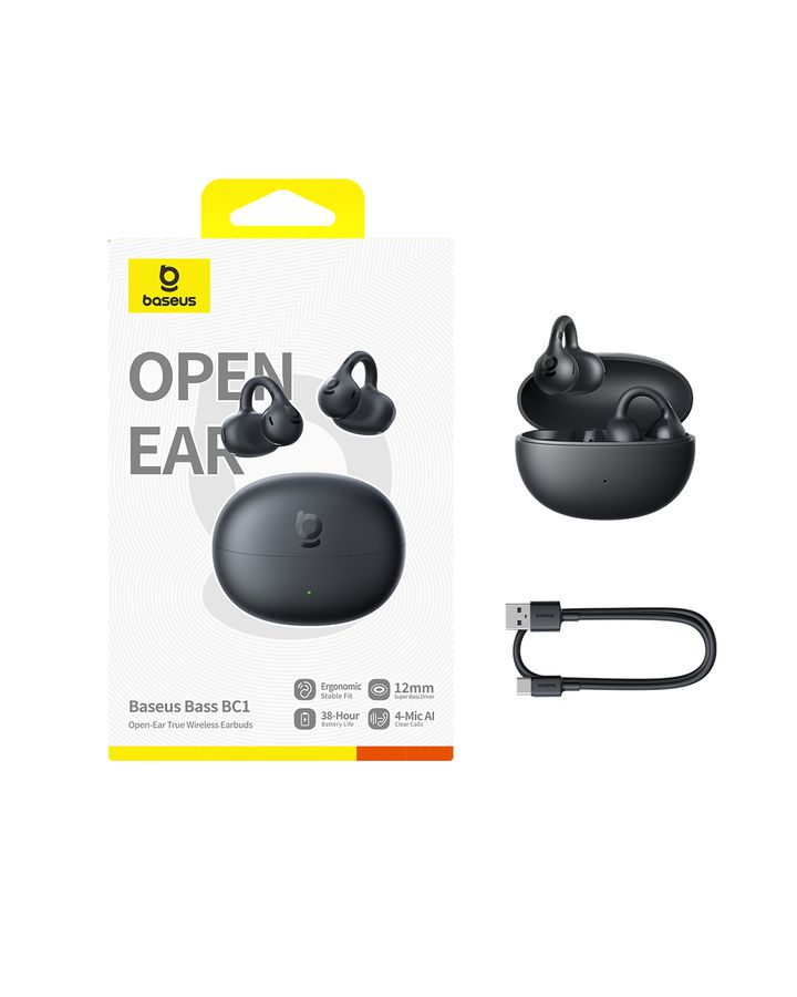 Baseus Bass BC1 Open-Ear TWS Earbuds Bl