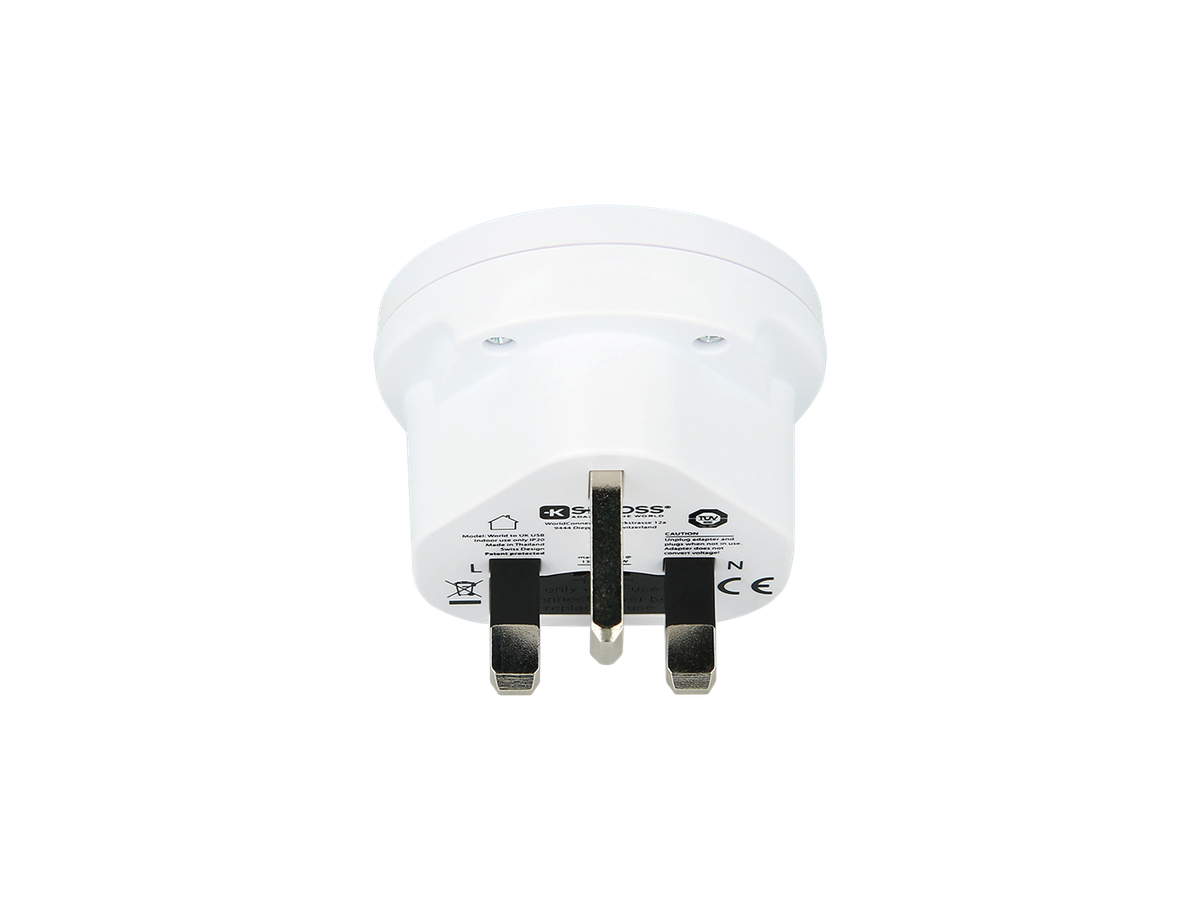 Skross World to UK USB