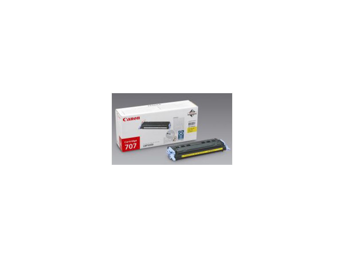 Canon Toner 707 yellow