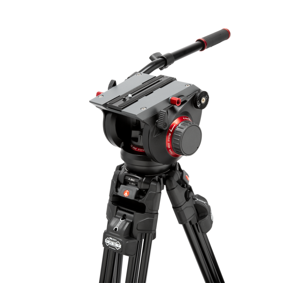 Manfrotto 509 Head w/645 Fast Twin Alu