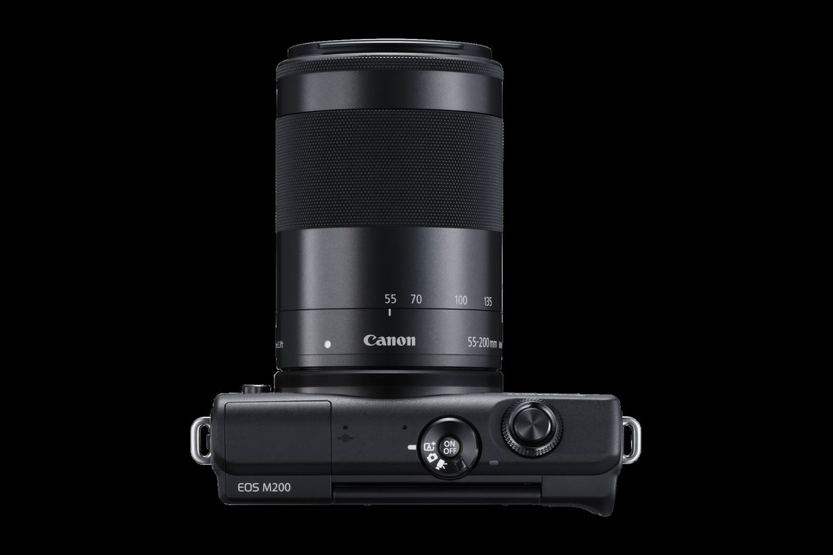 Canon EOS M200 + 15-45 + 55-200 Noir