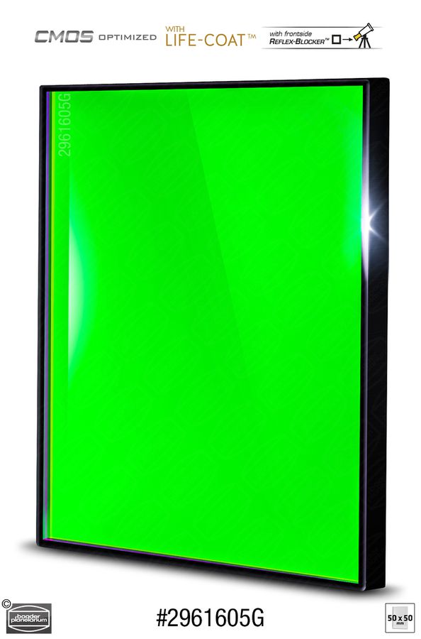 RGB-G 50x50mm Filter  CMOS-optimized