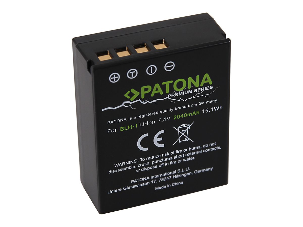 Patona Premium Batterie Olympus BLH-1