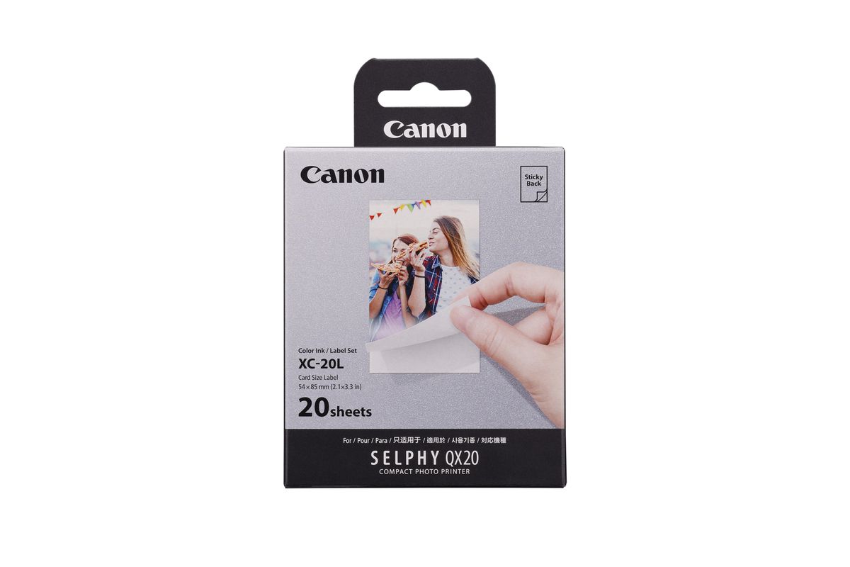 Canon XC-20L Print Kit 20 sheets 54x85mm