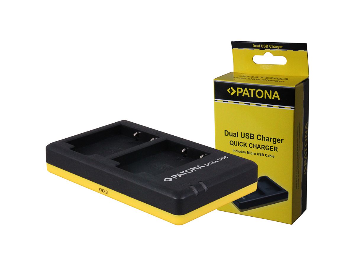 Patona Ladege. Dual USB Fujifilm NP-W126
