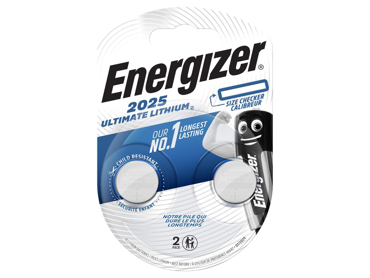 Energizer CR 2025 Ultimate Lithium 2 pc.