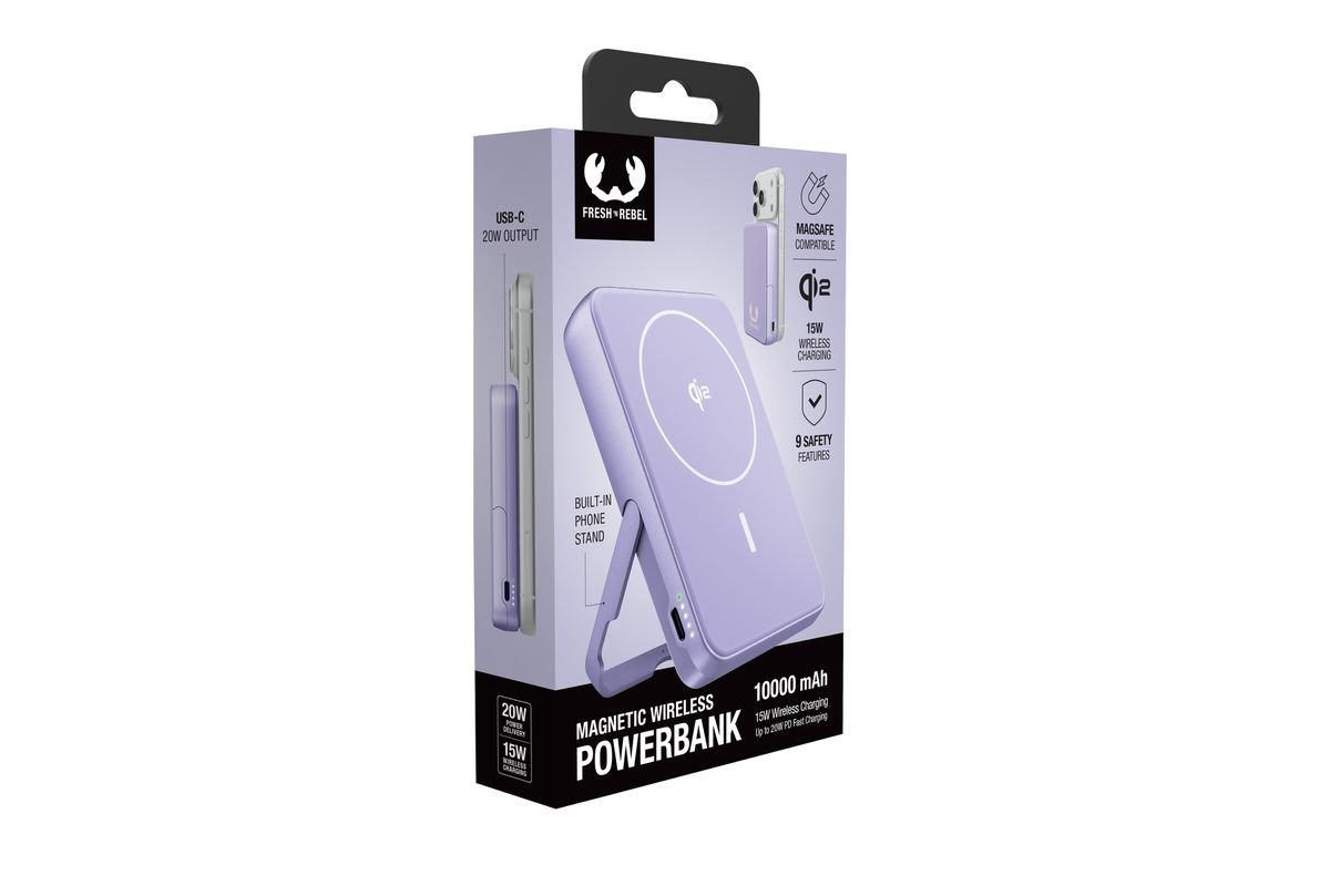 Fresh 'n Rebel Powerbank 10000 mAh Lilac