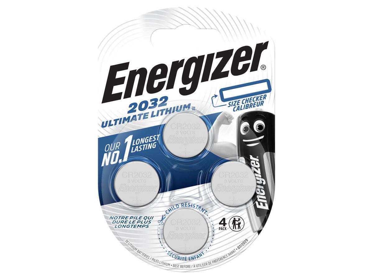 Energizer CR 2032 Ultimate Lithium 4 pc.