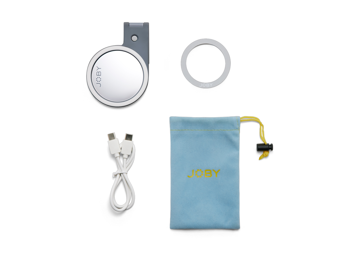 Joby Beamo Ring Light MagSafe Gray